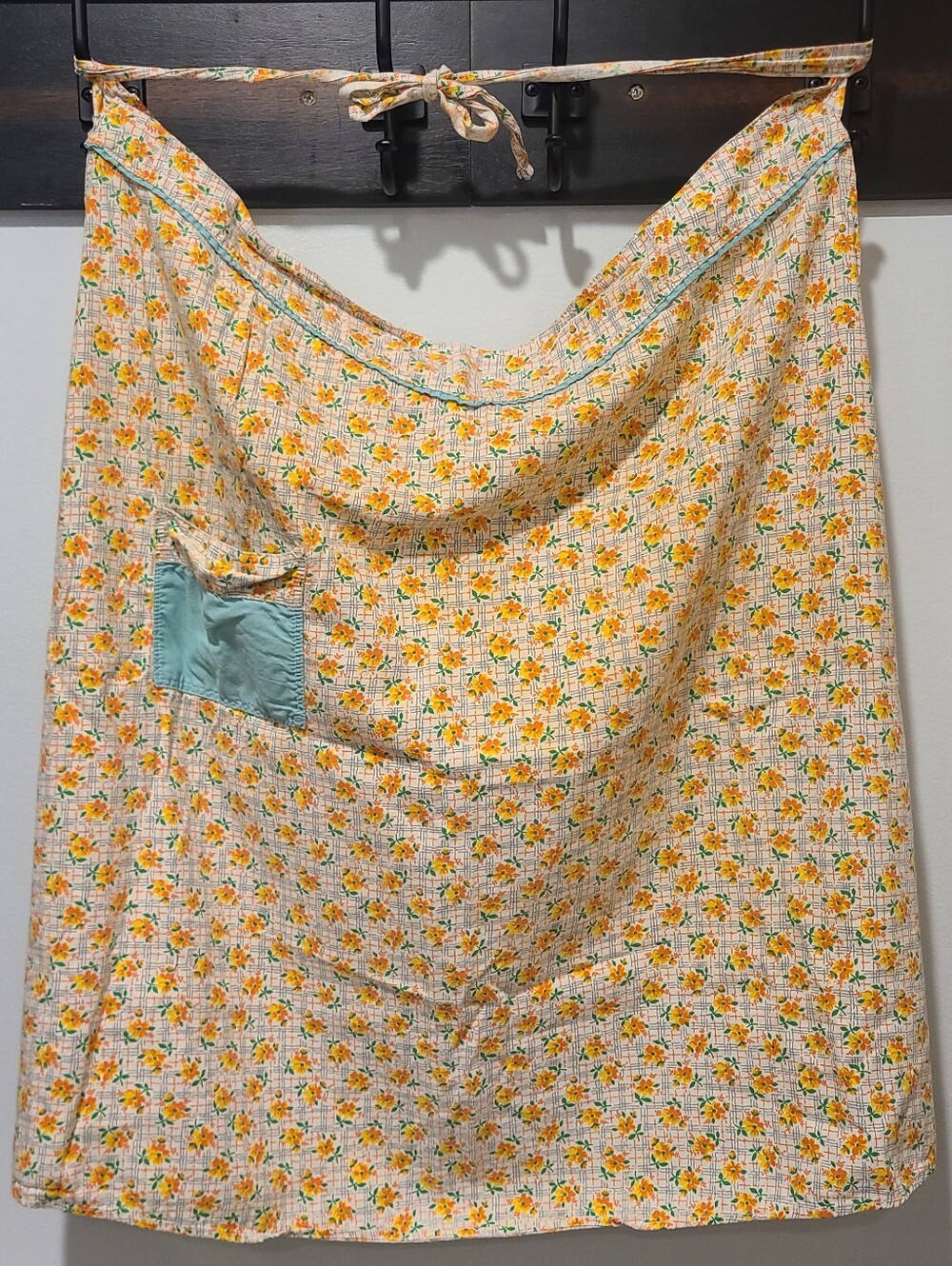 Vintage 60s 70s Kitchen Apron
